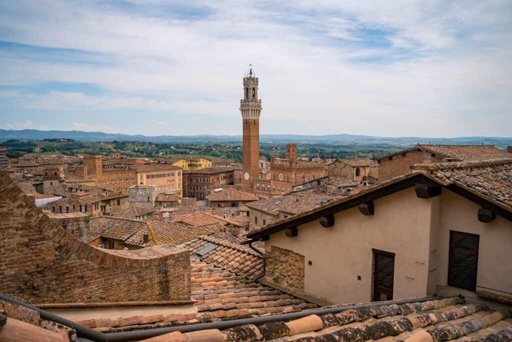 Siena archaeological artifacts Etruscan display