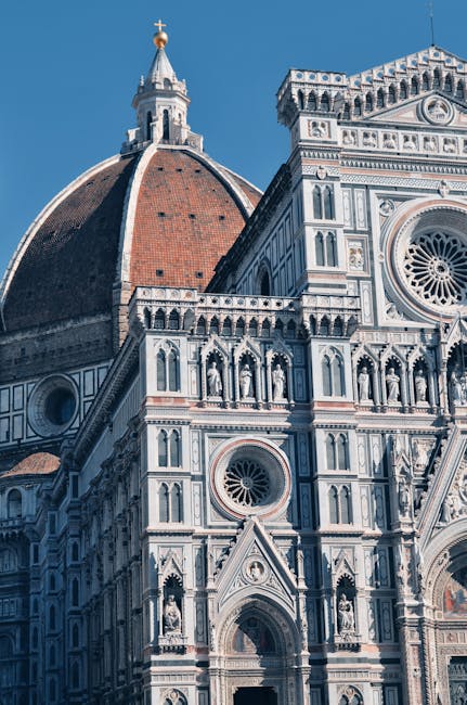 Florence Duomo square afternoon