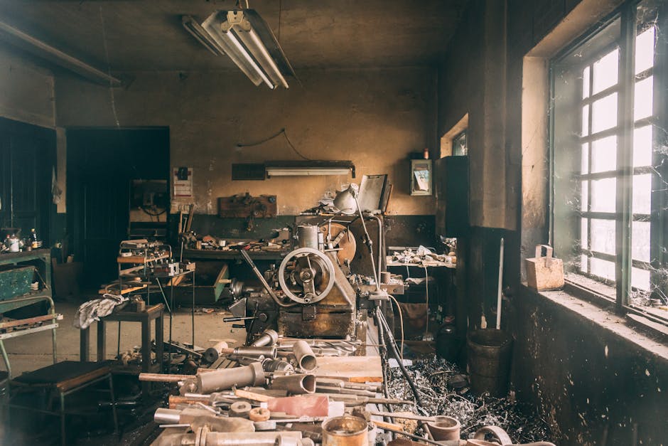 Oltrarno workshop old tools closeup